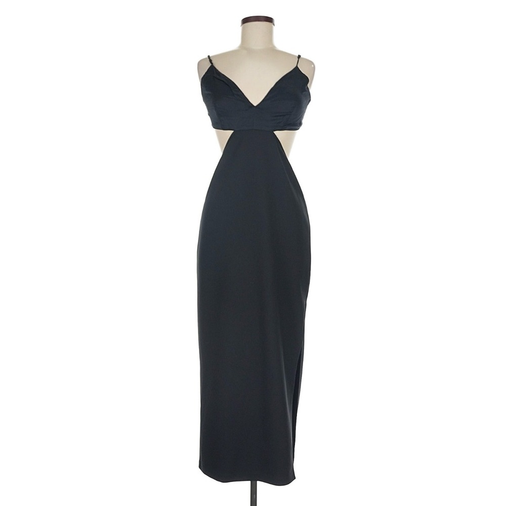 Abercrombie & Fitch Black Backless Dress